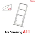 Sim Tray for Samsung Galaxy A11 (Free High Quality Sim Ejector Pin). 