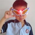 Sero Glasses Luminous Vocalization Mask Ultraman Transformer Transfiguration G&D Sero Eyes Children's Toy Boys.