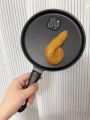 3D Frying Pan Silicone Phone Case for IPhone 14 13 12 11 Pro Max 15 Plus XR X XS Max Shockproof Funny Cases Cover Plastic Pan. 