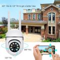 Chanmakers A7 Wireless Monitoring Camera 360 degree intercom 1080P Home Security Camera Remote HD Night Vision Camera.