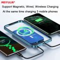 10000mAh Slim Magnetic Wireless Power Bank USB PD20W Fast Charging External Battery For iphone 15 14 13 Xiaomi Samsung Powerbank Solo Yolo. 