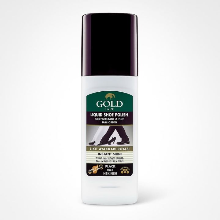 Gold Care Instant Shine Liquid Shoe Polish 75 ML