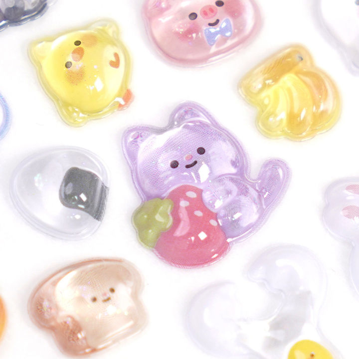 Creative%20Candy%20Ghost%20Rabbit%20Drop%203D%20Relief%20Stickers%20Scrapbooking%20Diy%20Diary%20Stationery%20Sticker%20Decor%20Cute%20Aesthetic%20Stickers%20-%20Image%203