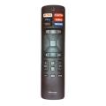 Hisense Android Smart TV remote control with Voice Assistance. 