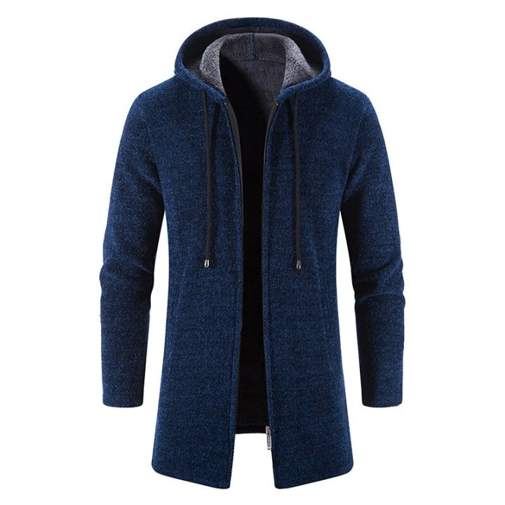 New%20Men's%20Autumn/winter%20Long%20Coat%20Grab%20Cashmere%20Sweater%20Thick%20Warm%20Hooded%20Jumper%20Cardigan%20Fashion%20Solid%20Color%20Jacket%20-%20Image%202