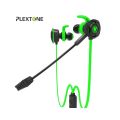 Plextone G30 3.5mm PC and mobile Gaming Headphone with Microphone Bass Noise Cancelling Earphone With Mic For Phone Computers. 