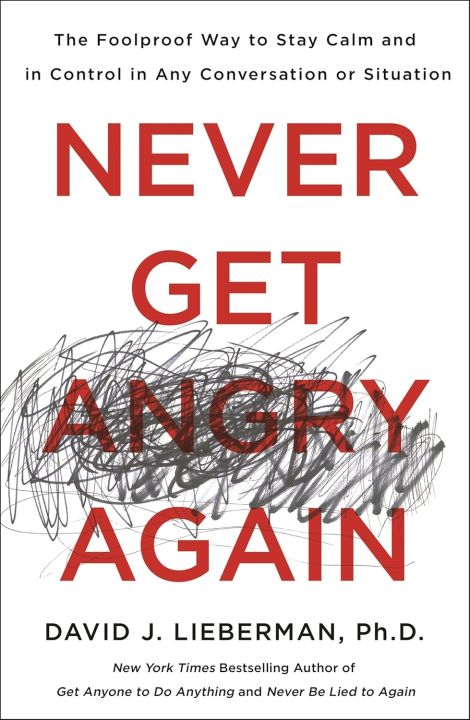 Never Get Angry Again by David J. Lieberman