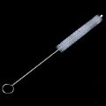 Test Tube Brush , 10 Pcs 10mm Dia Chemistry Test Tube Bottle Nylon Washing Brush Tool White.