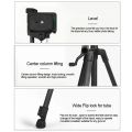 3388 1.3m Portable Phone Live Selfie Tripod DV SLR Camera Stand (Black). 