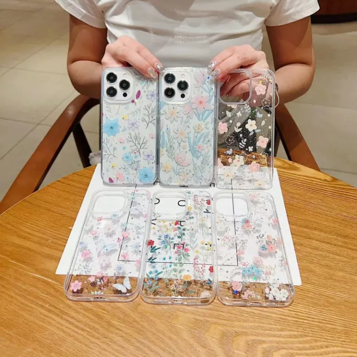 For%20iPhone%2014%20Plus%20Fresh%20Small%20Floral%20Epoxy%20TPU%20Phone%20Case%20-%20Image%205