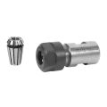 Er11 5Mm Motor Shaft Collet Chuck Spindle Extension Rod Inner + Er11 Spring Collet For Cnc Milling Machine. 