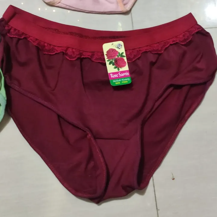 Multi%20Color%20Cotton%20Panties%20For%20Women%20(1%20Piece)%20%5BHigh%20Quality%5D%20-%20Image%203