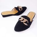 Fashion Half Covered Heel Shoes For Women. 