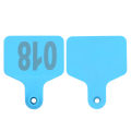 001‑100 Number Plastic Tag Livestock Animal Ear Tag for Marking Cattle Cows Animal Farm Accessories. 