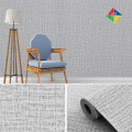 Self-Adhesive Grey Plain Linen Textured Wall Sticker Vinyl 60cmx120cm  Wallpaper Rolls ( 8 sqf ). 