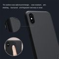 For iPhone X XS Case Cover Nillkin Phone Case Super Frosted Shield Matte Hard PC Back Cover Black protector Case For iPhone XS. 
