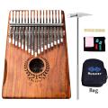 Muspor 17 Keys Wreath Acacia Kalimba Thumb Piano Mbira.
