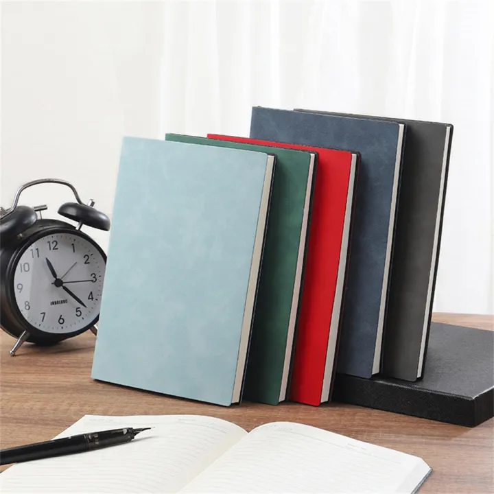 100%20Pages%20Business%20Notebook%20Professional%20Premium%20Quality%20Hardcover%20A5%20Notebook%20A5%20Size%20PU%20Leather%20Exercise%20Book%20for%20Office%20Meetings%20Business%20Professionals%20Journaling%20-Taking%20Academic%20Use%20-%20Image%204