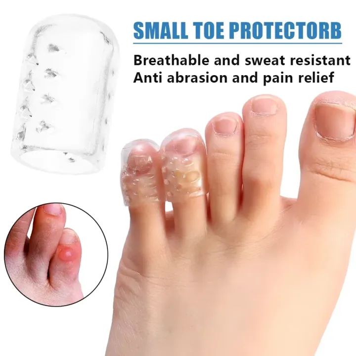 10pc%20Soft%20Silicone%20%20Leg%20Toe%20Finger%20Covers%20Toes%20Caps%20for%20Women%20Men%20-%20Image%202
