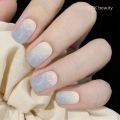 24pcs Jelly Red Finished Press On Nails Art Seamless Removable Full Cover False Nails Set Women Girls Nail Art Decoration. 