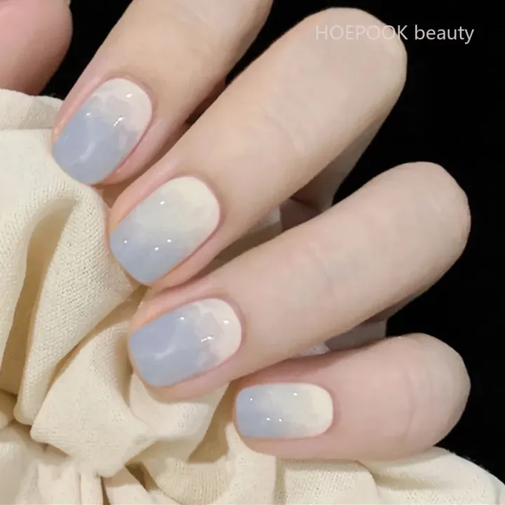 24pcs%20Jelly%20Red%20Finished%20Press%20On%20Nails%20Art%20Seamless%20Removable%20Full%20Cover%20False%20Nails%20Set%20Women%20Girls%20Nail%20Art%20Decoration%20-%20Image%205