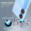 Oppo A78 4G Premium Silicone Case Crystal Clear Soft TPU Ultra-Thin Transparent Flexible Protective Mobile Phone Back Cover.