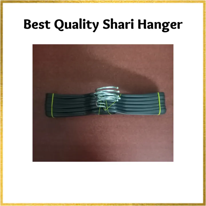 12%20PCS%20Black%20Plastic%20Sharee%20Hanger,%20Best%20For%20Adult%20Clothing%20Items,%20Large%20Hanger,%20Durable%20-%20Image%204