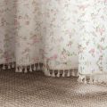 American Pastoral Printed Cotton Curtains, French Window, Living Room, Dining Room, Bedroom, Modern. 
