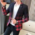 Men Blazer Slim Fit 2023 Autumn New Hot Suit Jacket Casual Streetwear Blazer Masculino Fashion Formal Blazer Hombre Men Clothing. 