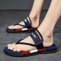 Lu Lu'an summer new men's sandals for two users for outdoor casual beach shoes men's foreign trade slippers men's thick soles anti-slip. 