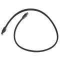 20X 50CM SATA 3.0 III SATA3 7Pin Data Cable 6Gb/S SSD Cables HDD Cord with Nylon Sleeved Premium Version(Black). 