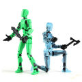 Lucky Robot 13 Action Figure, 3D Printed Multi-Jointed Movable Robot Action Figure, Dummy Robot 13 Action Figure for Kids Adults. 