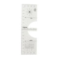 T Shirt Ruler PVC Accurate Scale Tshirt Alignment Tool For Designer DGD.