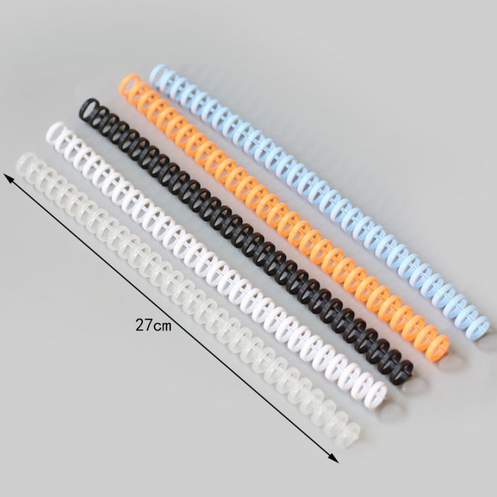 5pcs%2030%20Hole%20Loose-leaf%20Plastic%20Binding%20Ring%20Spring%20Spiral%20Rings%20Office%20Supplies%20-%20Image%203