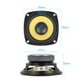 AIYIMA 2Pcs 3 Inch Audio Full Range Speaker 4 Ohm 10 W Multimedia Loudspeaker DIY Sound Amplifier BT Speaker Home Theater. 