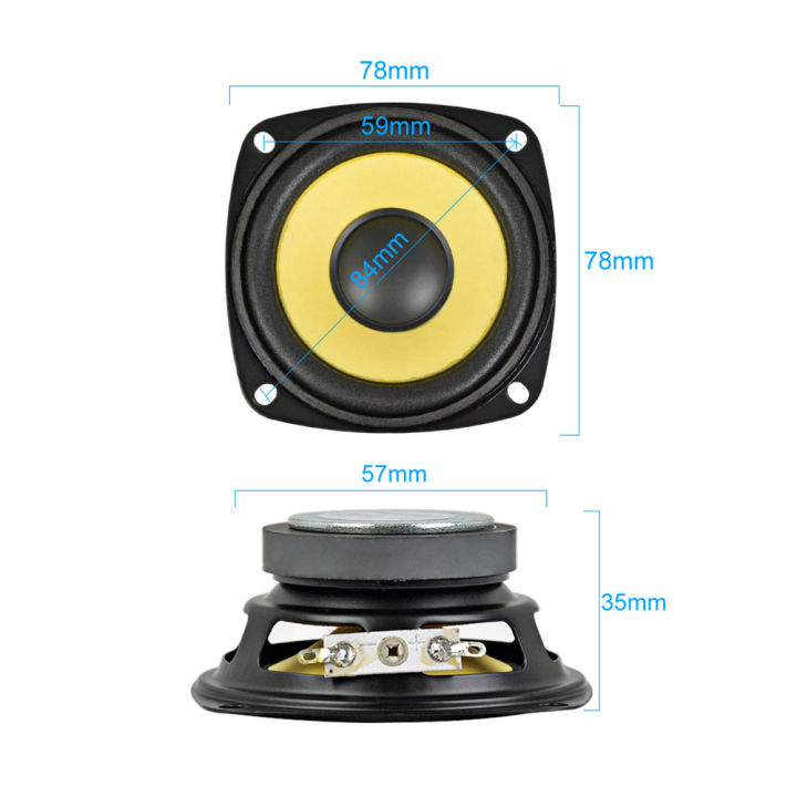 AIYIMA%202Pcs%203%20Inch%20Audio%20Full%20Range%20Speaker%204%20Ohm%2010%20W%20Multimedia%20Loudspeaker%20DIY%20Sound%20Amplifier%20BT%20Speaker%20Home%20Theater%20-%20Image%205