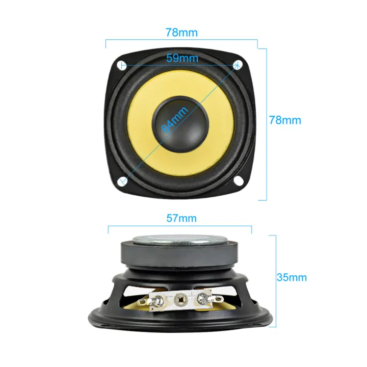 AIYIMA%202Pcs%203%20Inch%20Audio%20Full%20Range%20Speaker%204%20Ohm%2010%20W%20Multimedia%20Loudspeaker%20DIY%20Sound%20Amplifier%20BT%20Speaker%20Home%20Theater%20-%20Image%205