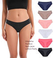 6pcs/ set soft cotton triange shape panty for Ladies.