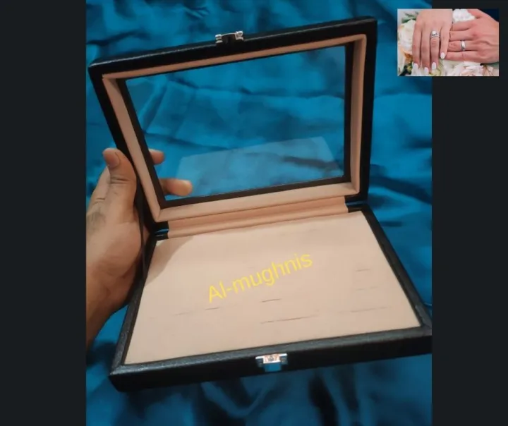 Ring%20organizer%20box%20plywood%20&%20leather%20jewelry%20storage%20box%20Jewelry%20Case%20Storage%20Box%20Square%20Tray%20Show%20Case%20Organizer%20plywood%20&%20leather%20-%20Image%205