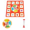【Daily Necessities For Anyone Store】New Memory Game-card Turntable Memory Table Role-playing Game Toys Interactive Educational Toys. 