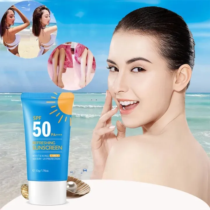 Laikou Refreshing Sunscreen UV Protection Sunscreen SPF50 PA+++-50gm |  Daraz.com.bd