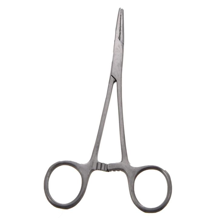 thumbnail image 2 of 10 Pack Straight Hemostat Forceps – Locking Clamps – German Grade Stainless 2 of 5