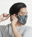 four Layer Face mask for Men and Women Gaming with Adjustable Ear Loop and Digital Print Face mask Graphics Print Anime mask and flower stylish fashion mask - Mask - Mask.