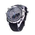 1080P Waterproof Night Vision Video Camera Watch – Black. 