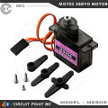 MG90S Metal Gear Micro Servo Motor 180° Degree Rotation Standard Quality.For Rc Helicopter/ Plane/ Drone/ Boat/ Car with Arduino/ESP/Raspberry Pi and DIY Electronics Project..