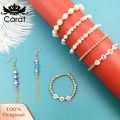 Loose Beads Eco-friendly Fade-resistant Round Imitation Pearl Neckle Beads Set. 