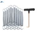 20x Trampoline Springs Repair Maintain Hardware Replacement Metal Professional Universal 14.7cm.