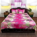 Digital Home Text King Size Bedsheet With Two Pillow Cover, Bedsheet, Bedding , Double Size Bedsheet < King Size Bedsheet, Bedding set. 