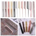 1pcs Metal Hair Comb Professional Salon Hairdresser Hair Cutting Combs Brush Hair Styling Tools Metal Steel Comb Rose Gold. 