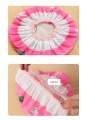 Cute cartoon bath bath, Japanese waterproof, bath cap, shampoo, oil-proof hood cap for women.